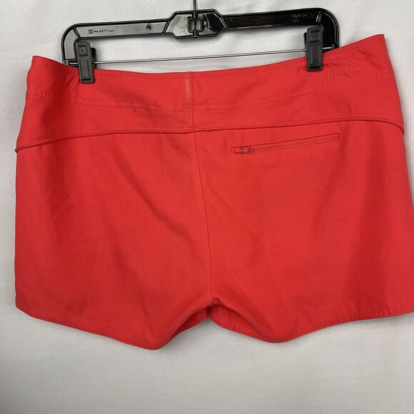 The North Face Women's Boardshort Swimwear Shorts Trunks Coral/red Size 14 - Picture 3 of 9